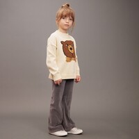 Bear Intarsia Knit Sweater
