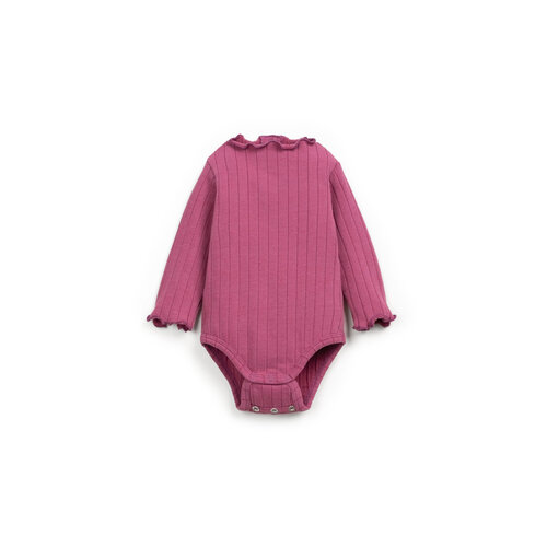 Play up Paarse rib body met lange mouw Play up Paarse rib body met lange mouw