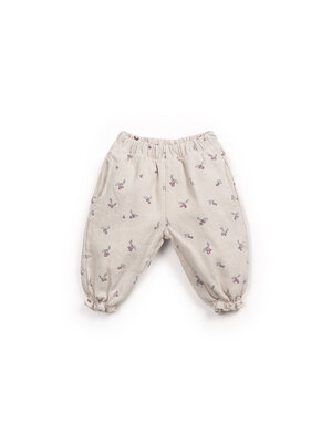 Play up Printed Twill Trousers Tones