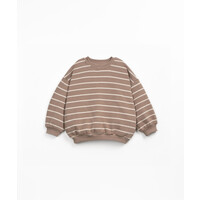 Striped Jersey Sweater Pencil