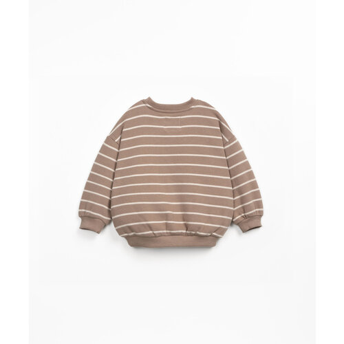 Play up Bruin gestreepte sweater Play up Bruin gestreepte sweater