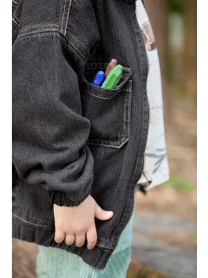 Play up Jacket Denim Grafite
