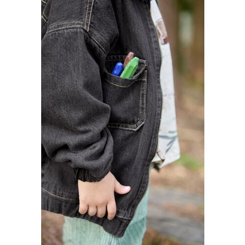 Play up Jacket Denim Grafite Play up Jacket Denim Grafite