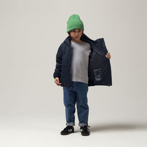 GOSOAKY Waterdichte korte winterjas in blauw GOSOAKY Waterdichte korte winterjas in blauw