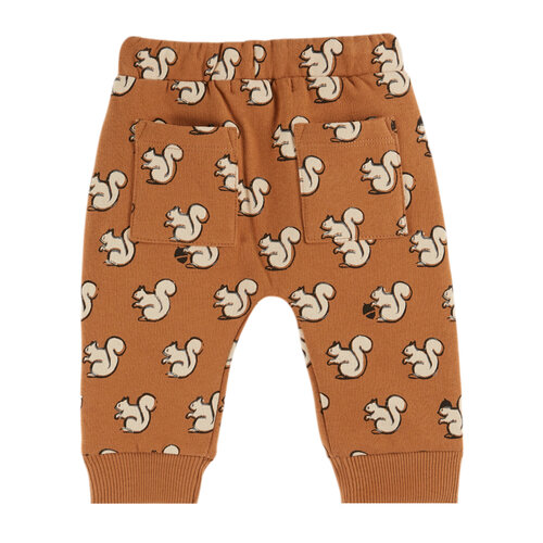 Emile & ida Bruine baby jogger met eekhoorntjes Emile & ida Bruine baby jogger met eekhoorntjes