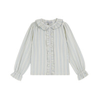 Side Stripe Blouse Rayure