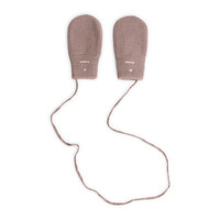 Baby Knitted Mittens Berry