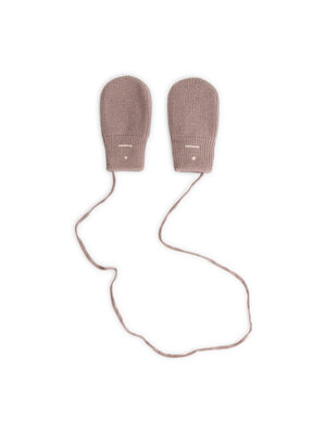 Gray label Baby Knitted Mittens Berry