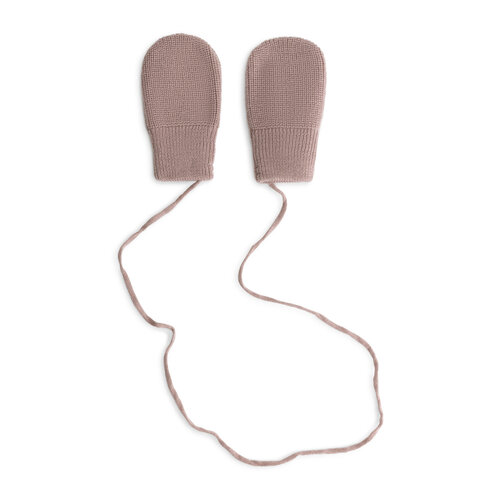 Gray label Merino wollen baby wanten in warm roze kleur