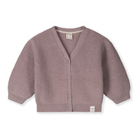 Baby Knitted Cardigan Berry