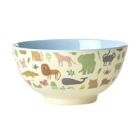 Bowl Dusty Blue Sweet Jungle - Medium