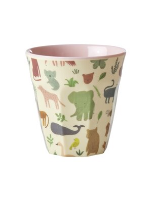 Rice Cup Sweet Jungle Pink - Medium