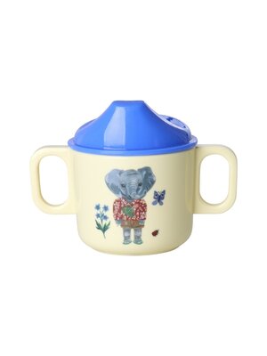 Rice 2 Handle Baby Cup Nathalie Lété - Blue