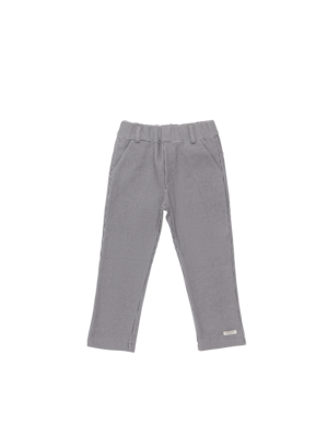 Donsje Tettono Trousers | Cloudy Grey - White Striped