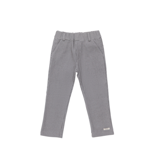 Donsje Grijs gestreepte broek