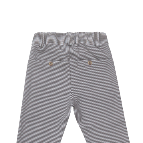 Donsje Grijs gestreepte broek