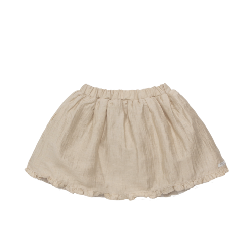 Donsje Beige korte rok