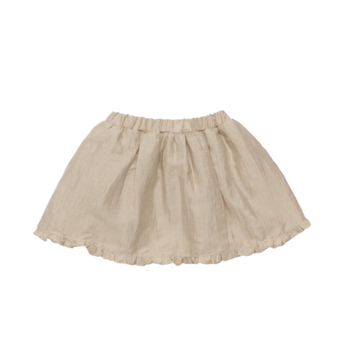 Donsje Beige korte rok
