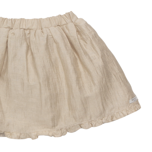 Donsje Beige korte rok