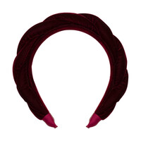 Oversize Twisted Velvet Alice