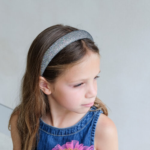 Mimi & Lula Brede glitter haarband