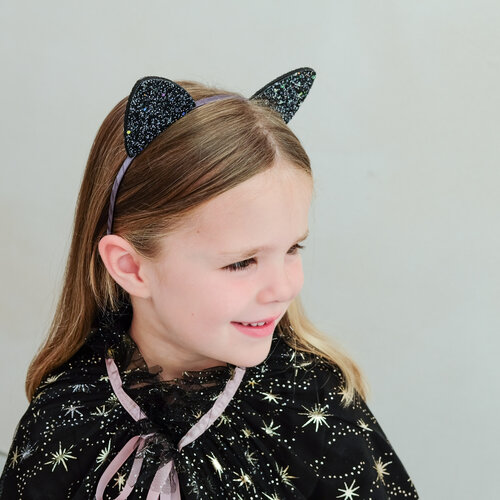 Mimi & Lula Haarband met glitter oortjes