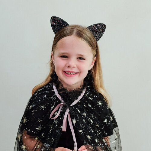 Mimi & Lula Haarband met glitter oortjes