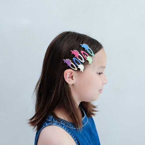 Mimi & Lula Set van 5 mini dino clips