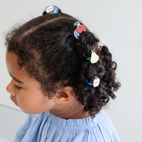 Mimi & Lula Set mini haar elastieken met fruit