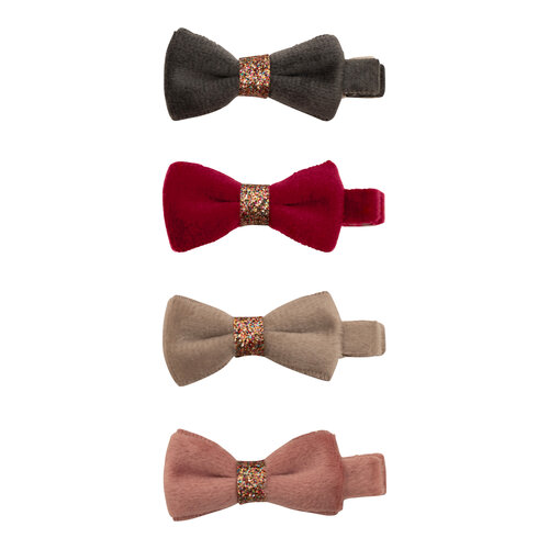 Mimi & Lula Christmas Velvet Bow Clips Mimi & Lula Christmas Velvet Bow Clips