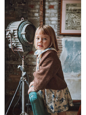Emile & ida Cuddly Cardigan Chestnut