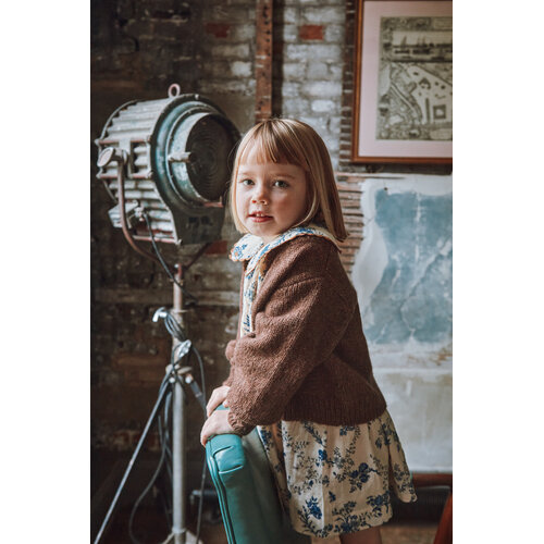 Emile & ida Cuddly Cardigan Chestnut Emile & ida Cuddly Cardigan Chestnut