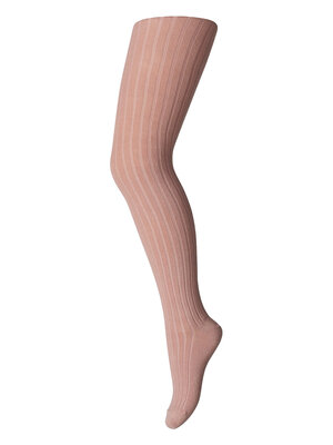 mp Denmark Cotton Rib Tights Wood Rose