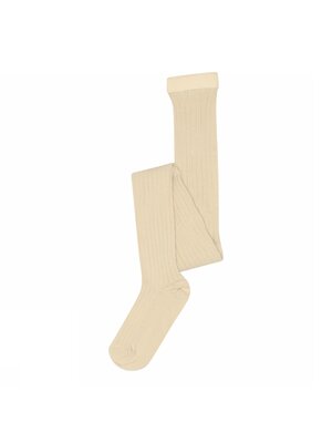 mp Denmark Cotton Rib Tights Ecru mp Denmark Cotton Rib Tights Ecru