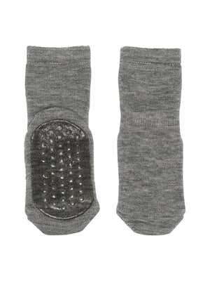 mp Denmark Wool Socks - Anti-Slip Grey Melange
