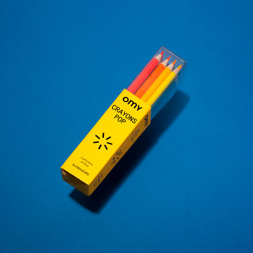OMY Box met 16 potloden OMY Box met 16 potloden