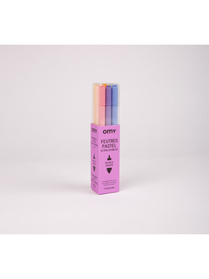 OMY Pastel Markers - 9 Markers
