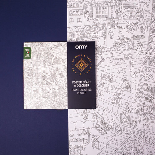 OMY Mega poster Eiffeltoren