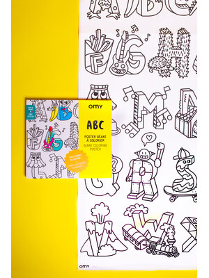 OMY Giant Poster - ABC