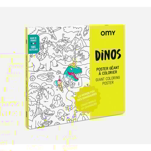 OMY Mega poster Dino's