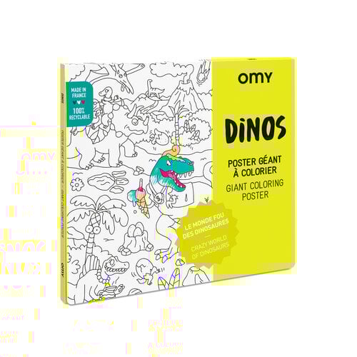 OMY Mega poster Dino's
