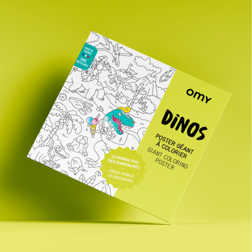 OMY Mega poster Dino's