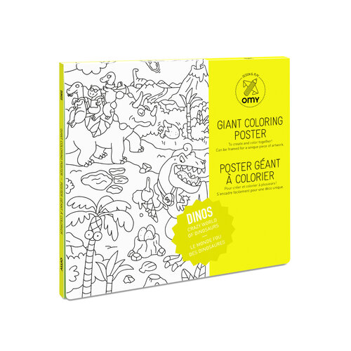 OMY Mega poster Dino's