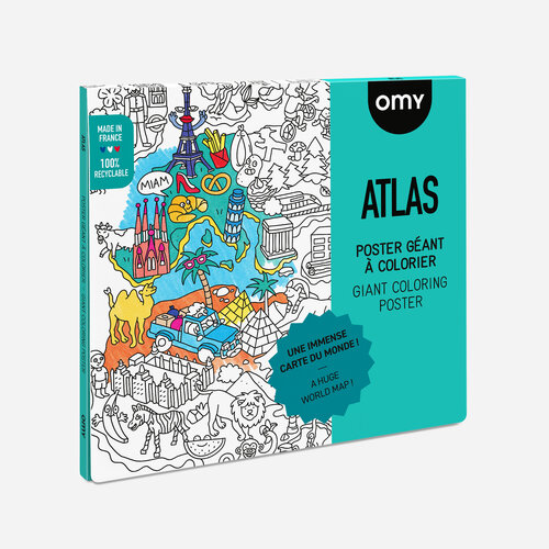 OMY Mega poster Atlas OMY Mega poster Atlas