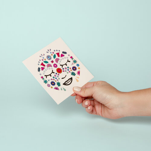 OMY Face stickers flower OMY Face stickers flower