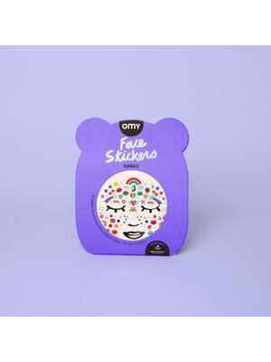 OMY Face Stickers - Kawaii