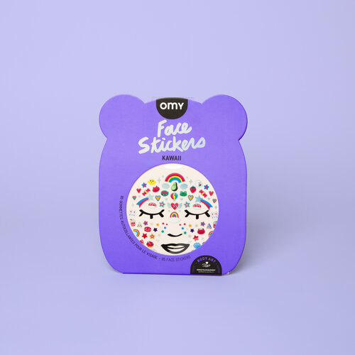 OMY Face stickers kawaii OMY Face stickers kawaii