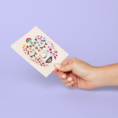 OMY Face stickers kawaii OMY Face stickers kawaii