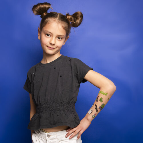 OMY Glow in the dark tattoos