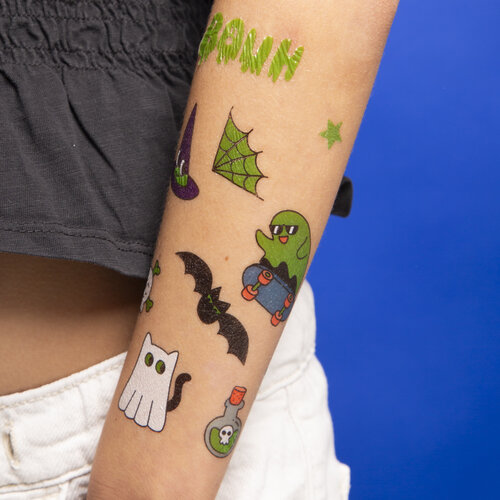 OMY Glow in the dark tattoos